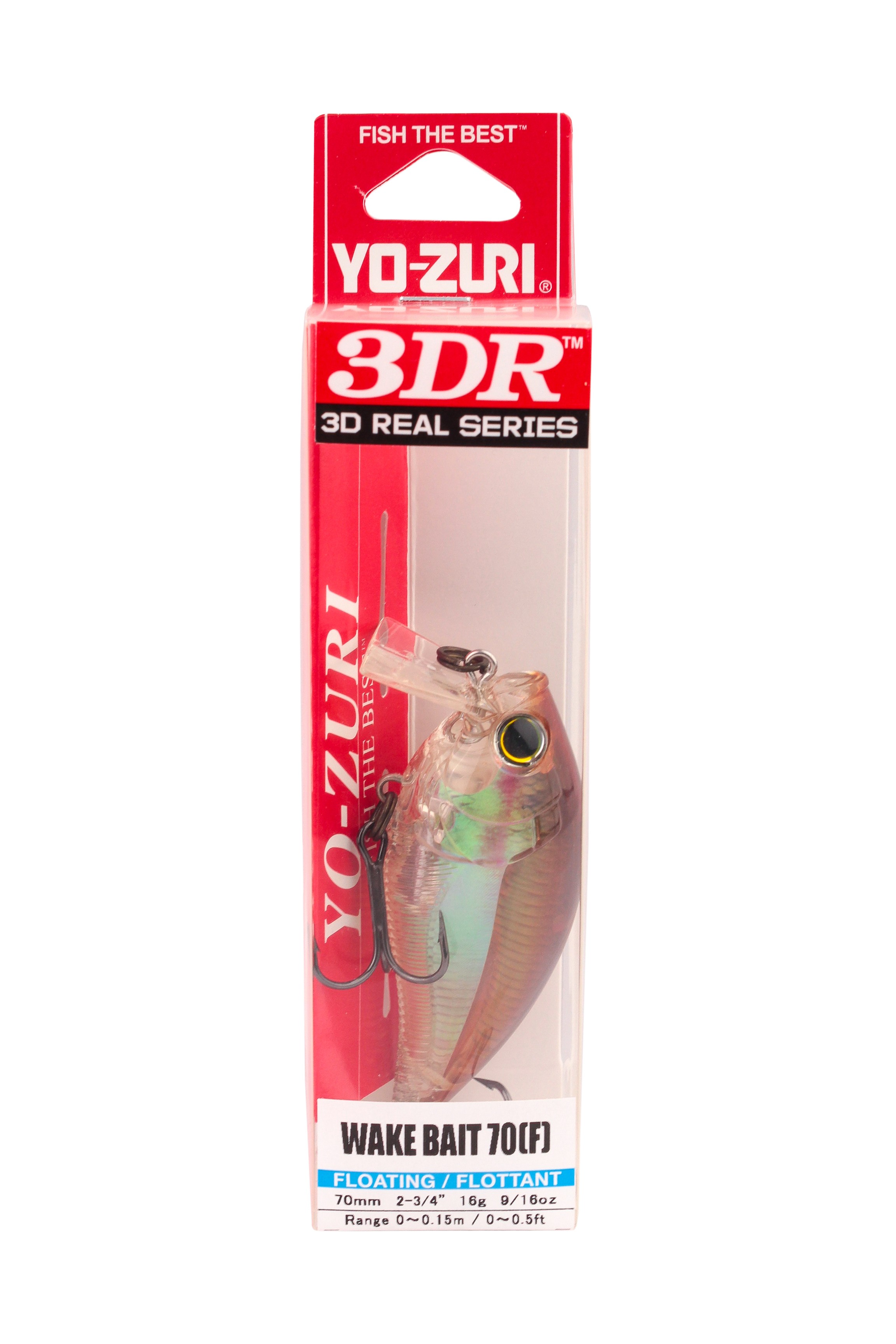 Воблер Yo-Zuri 3DR wake bait 70F R1314 RSM - фото 1