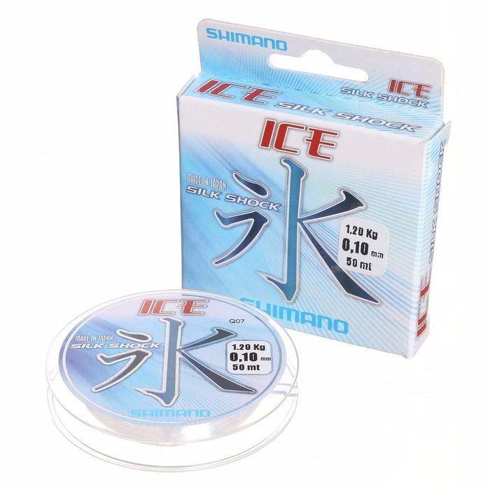 Леска Shimano Ice Silk Shock 50м 0,10мм - фото 1