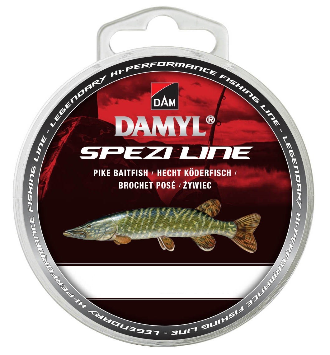Леска DAM Damyl Spezi Line Pike Baitfish 250м 0,40мм 12,8кг 28lb dark