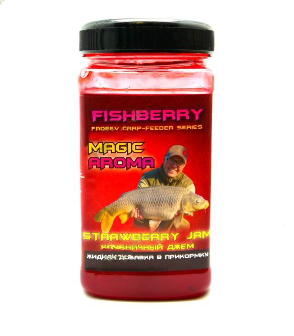 Аттрактант Fish Berry Magic Aroma клубника джем 350мл - фото 1