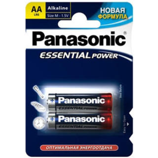 Батарейка Panasonic Essential Power LR6 AA уп.2шт - фото 1