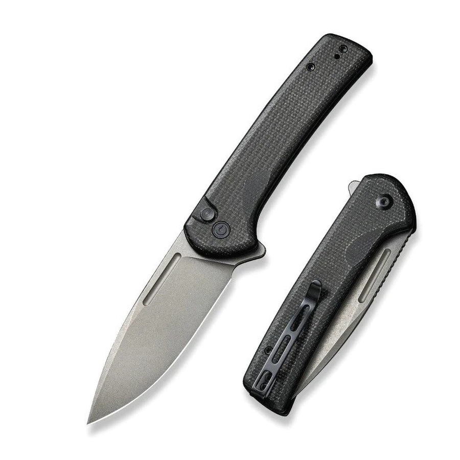 Нож Civivi Conspirator Flipper And Button Lock Knife Micarta Handle - фото 1