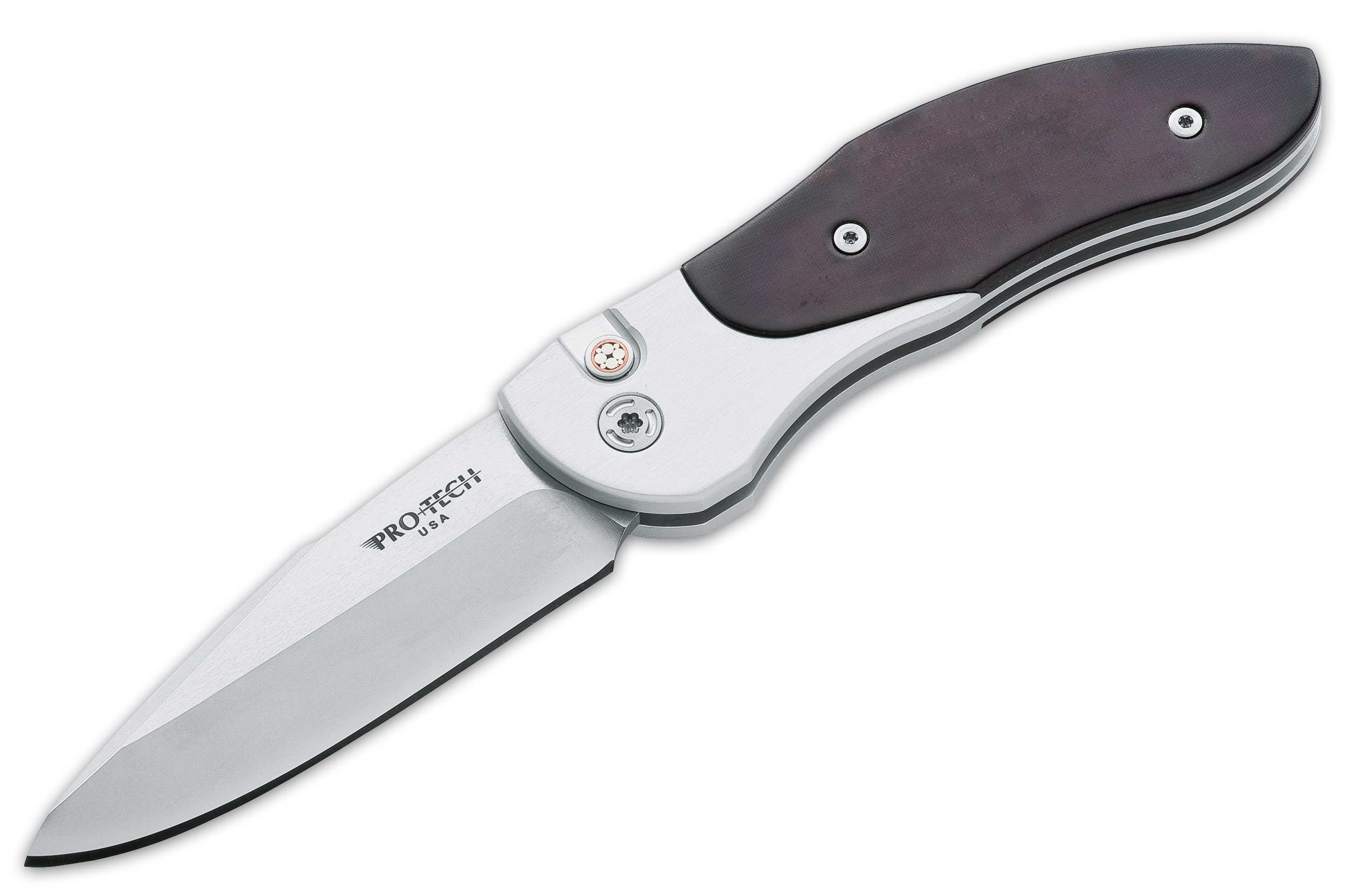 Нож Pro-Tech Doru сладной сталь 154CM рукоять сатин - фото 1