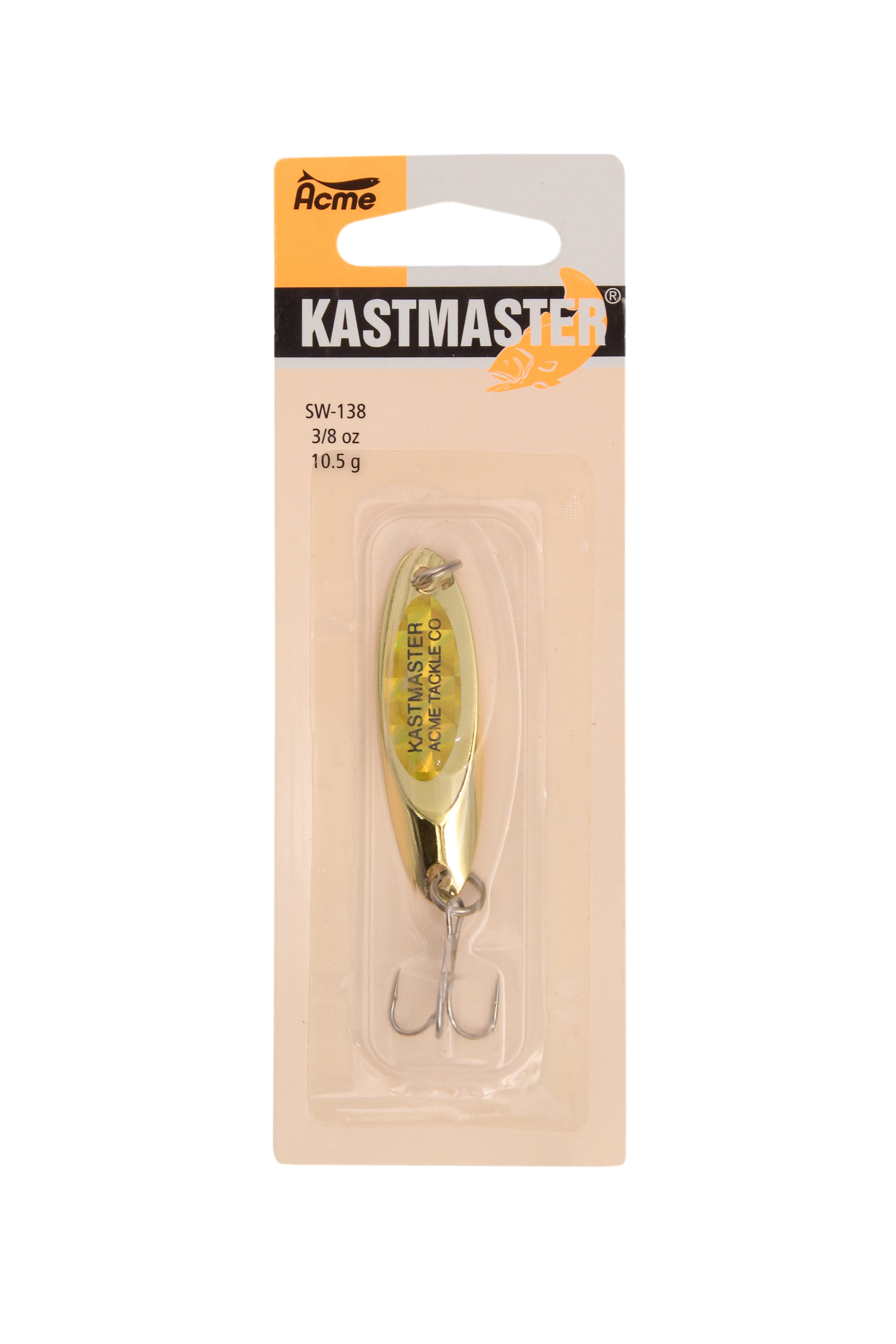 Блесна Acme Kastmaster W/Flash Tape 5,2см 10,5гр GG - фото 1