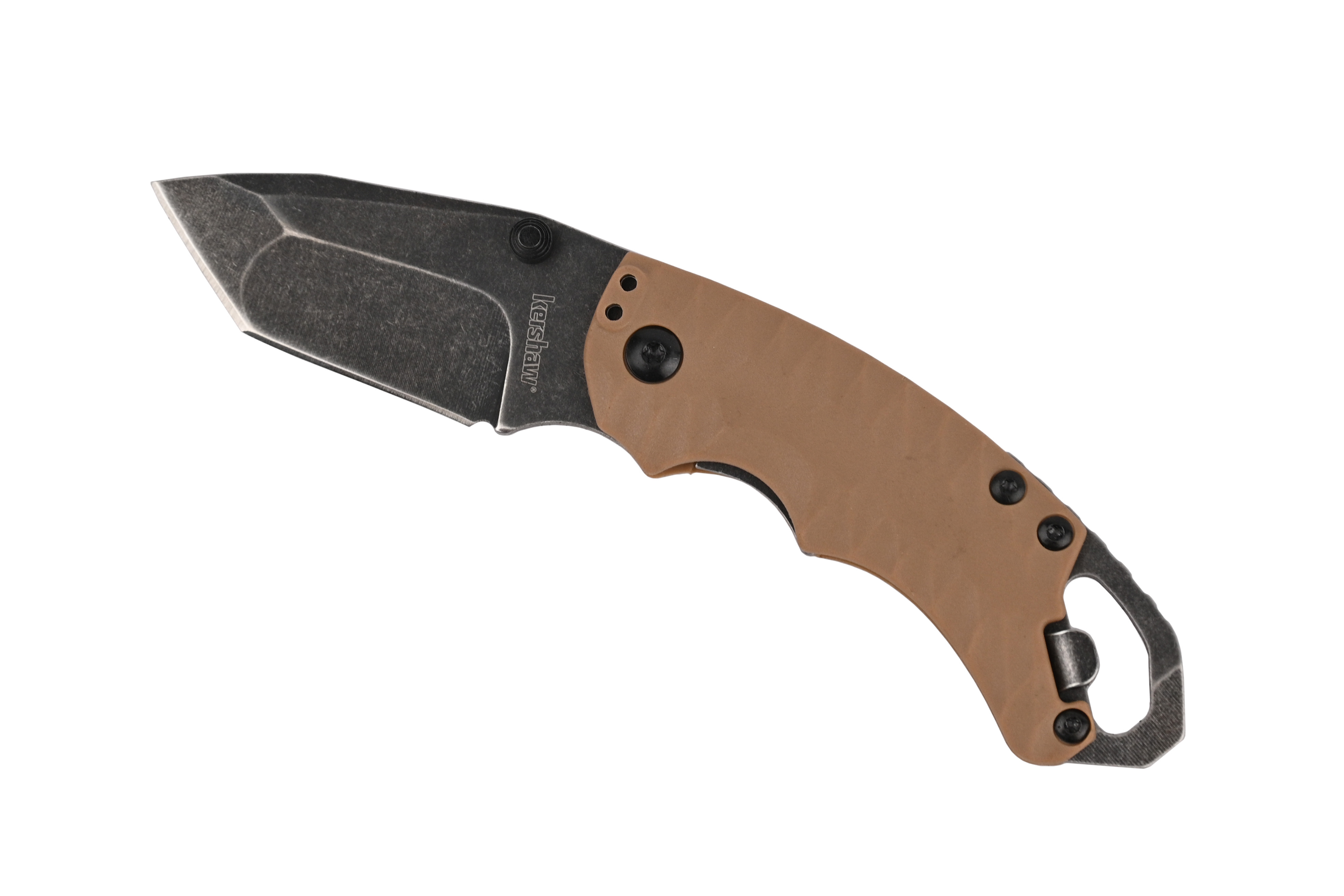 Нож Kershaw Shuffle II складной сталь 8Cr13MOV коричневая рукоятка