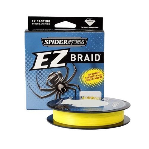Шнур Spiderwire EZ Braid yellow 100м 0,25мм - фото 1