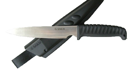 Нож G.Sakai OutdoorCookngKnife для сасими ст.440 - фото 1