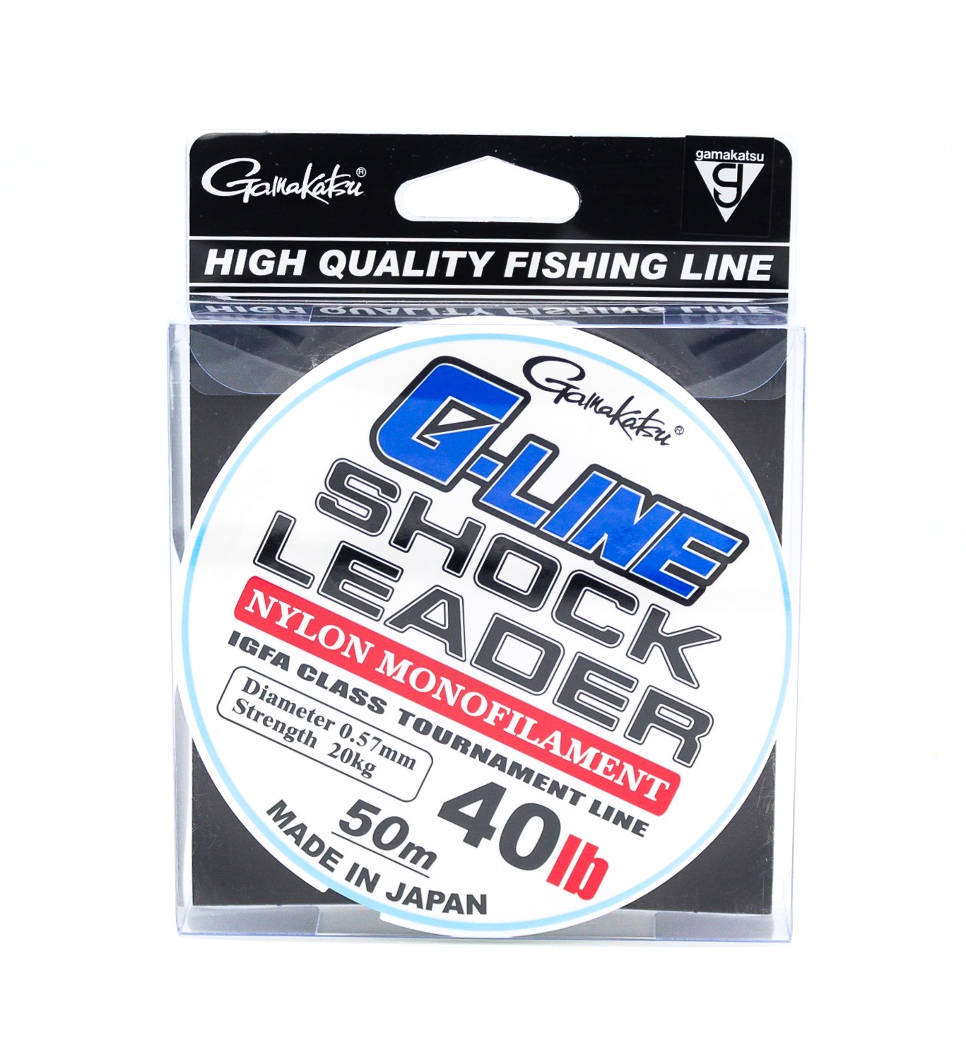 Леска Gamakatsu G-Line shock leader 0,57мм 50м - фото 1