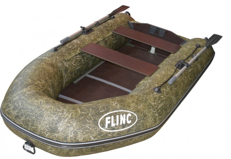 Лодка Flinc FT320K надувная камуфляж