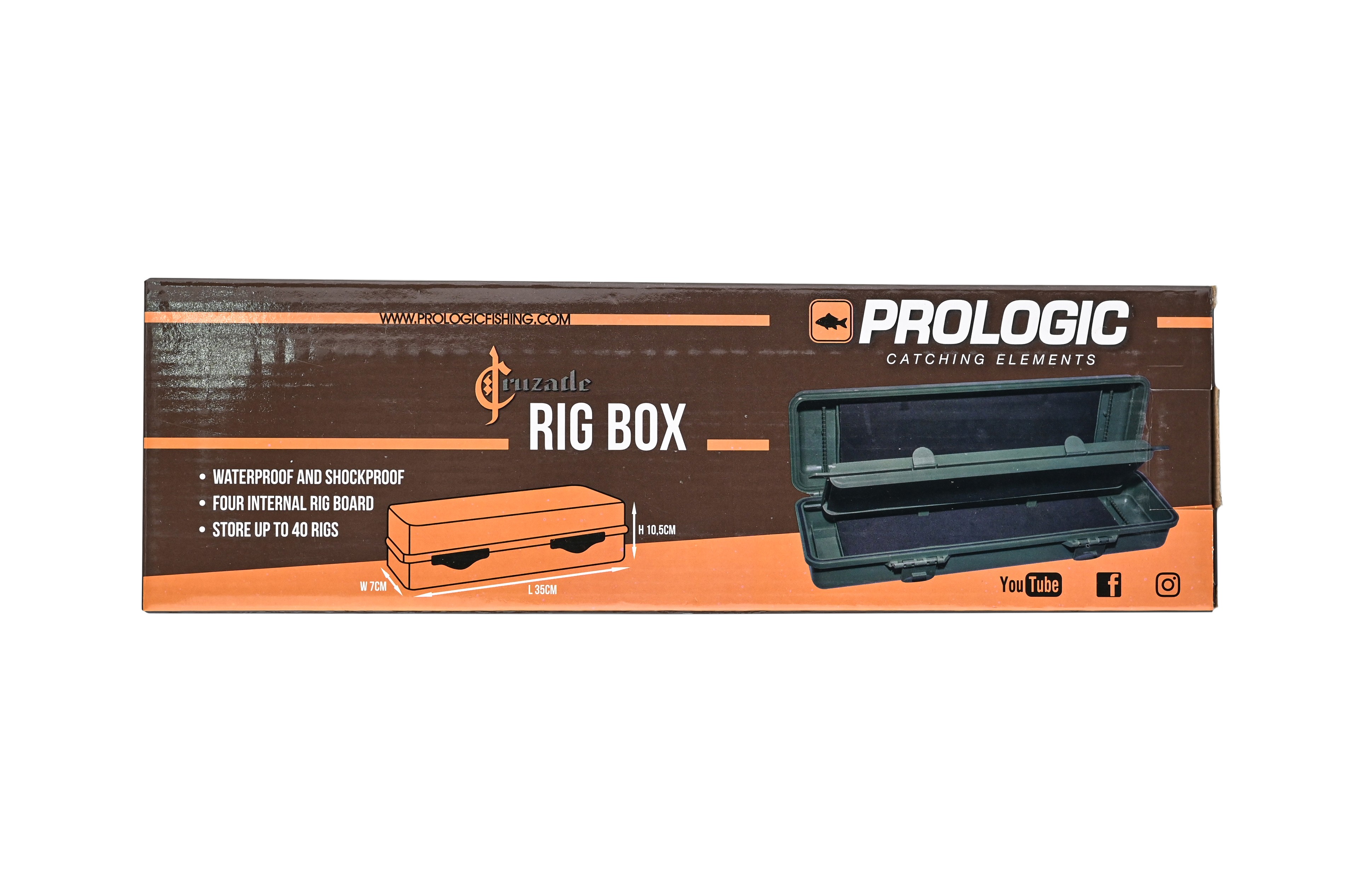 Коробка Prologic Cruzade Rig Box для поводков 35х10,5х7см
