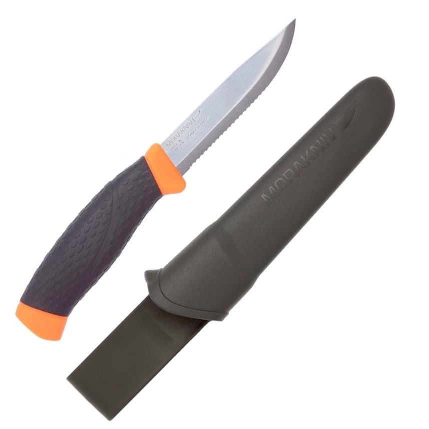 Нож Mora Craftline TopQ Rope Knife сталь 12С27 - фото 1