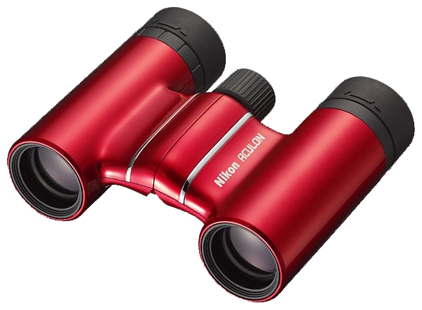 Бинокль Nikon Aculon T01 10x21 красный - фото 1