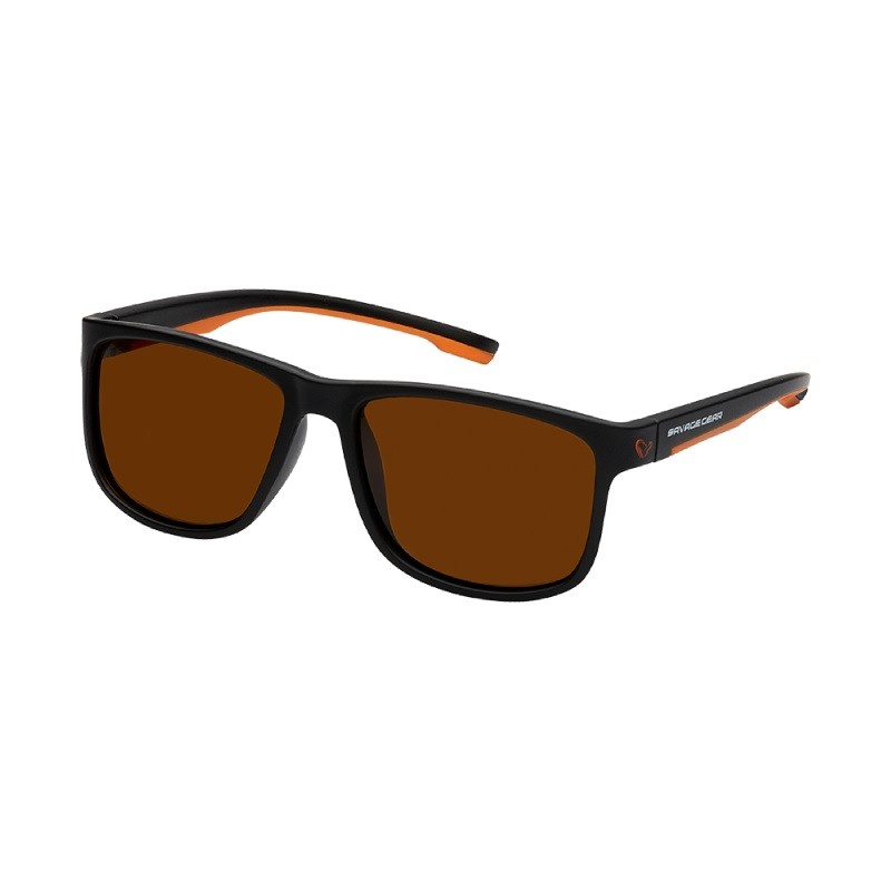 Очки Savage Gear 1 polarized sunglasses brown - фото 1