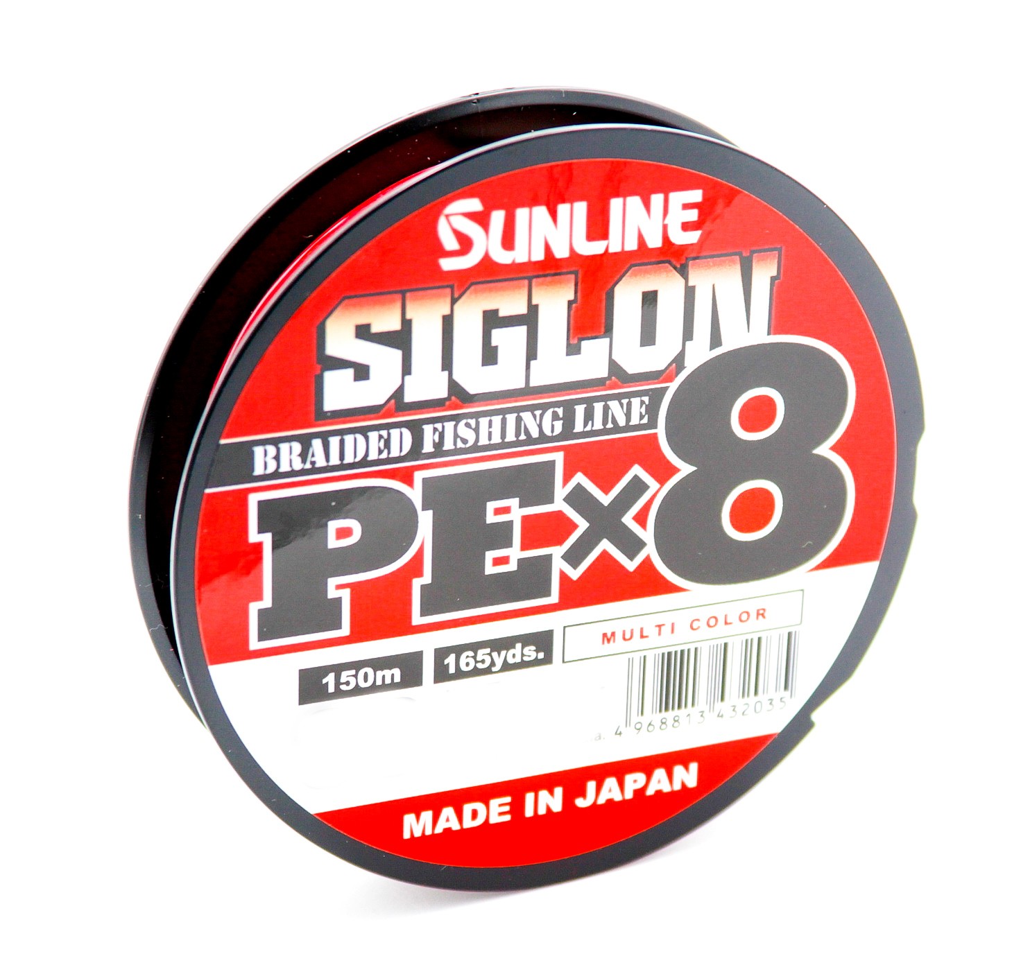 Шнур Sunline Siglon PEх8 multicolor 150м 0,5 8lb