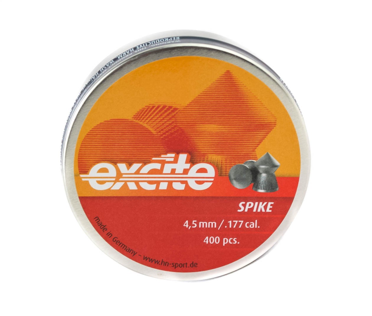 Пульки H&N Excite Spike 4,5мм 0,56гр 400шт - фото 1