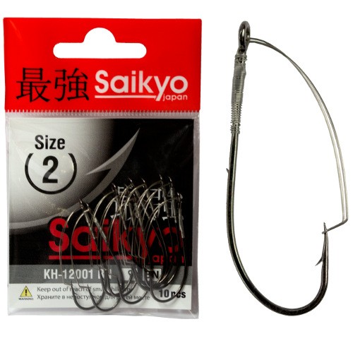 Крючки Saikyo KH-12001 BN №2 10шт - фото 1