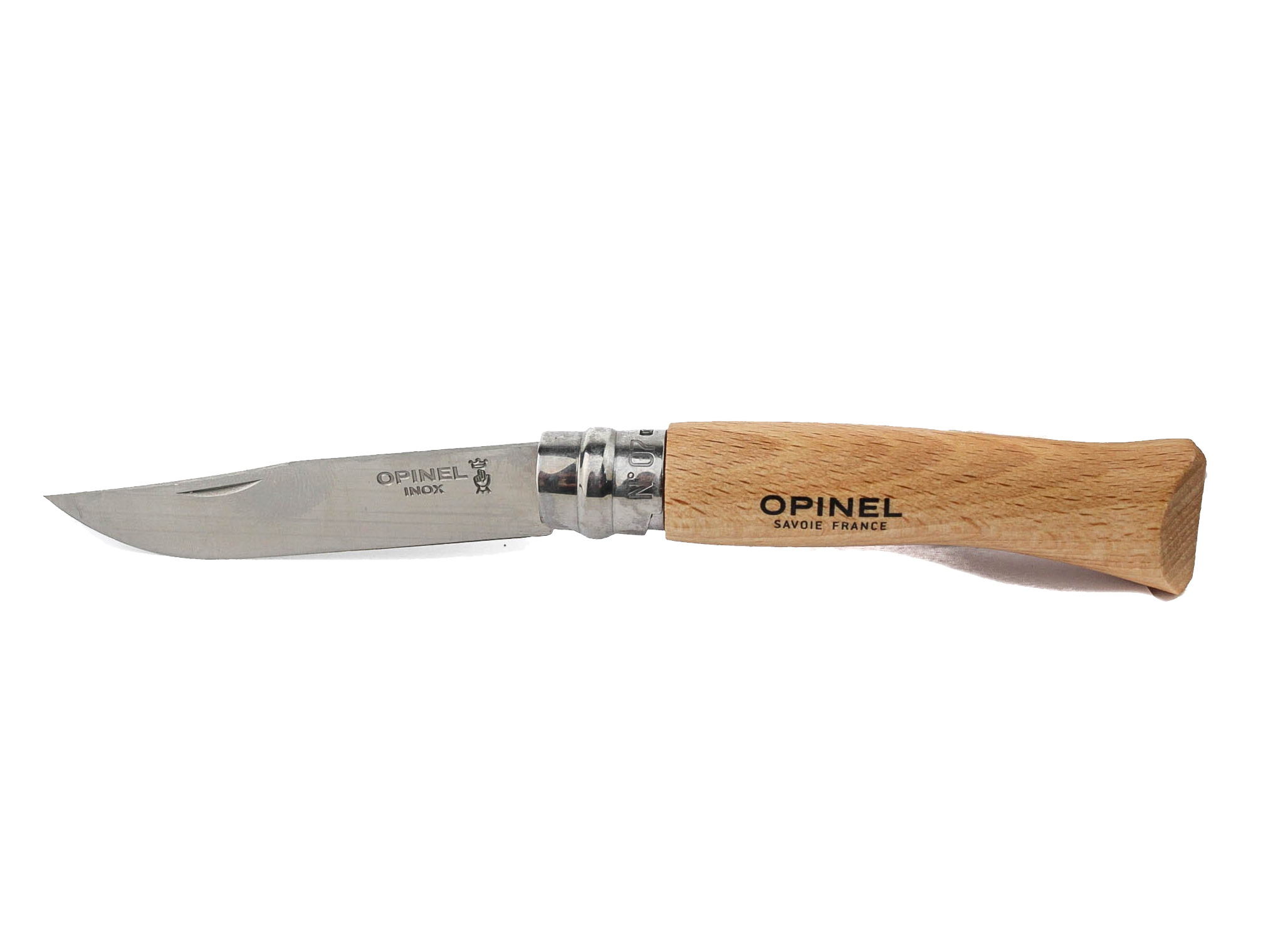 Нож Opinel 7VRI складной 8см нержавеющая сталь - фото 1