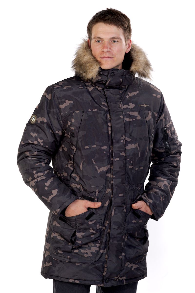 Куртка Cosmo-tex М Зима Аляска КМФ черный 