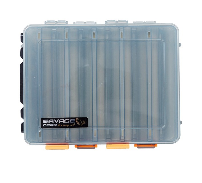 Коробка Savage Gear Lurebox 2 Sided Smoke Short 20.5х17х4.8см - фото 1