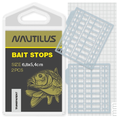 Стопор Nautilus Bait Stops Transparent - фото 1