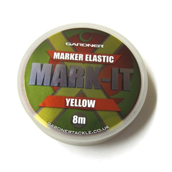 Маркерная нить Gardner marker elastic yellow 8м - фото 1