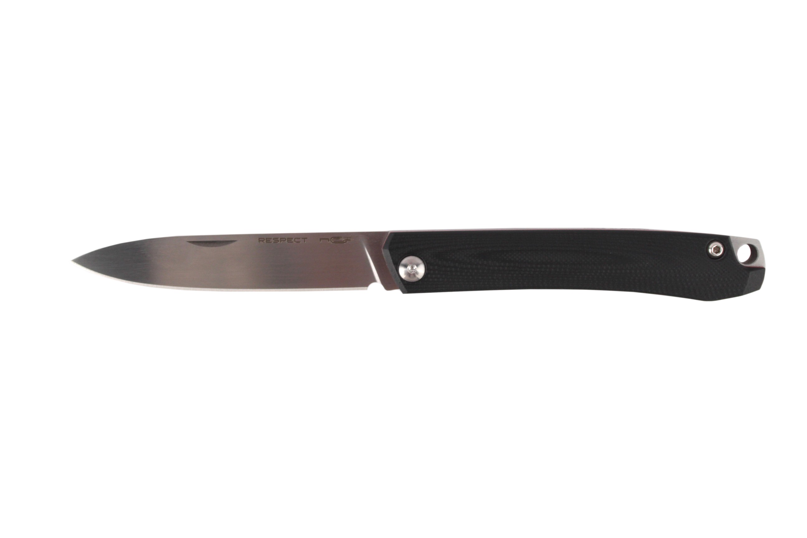 Нож NC Custom Respect G10 black red - фото 1