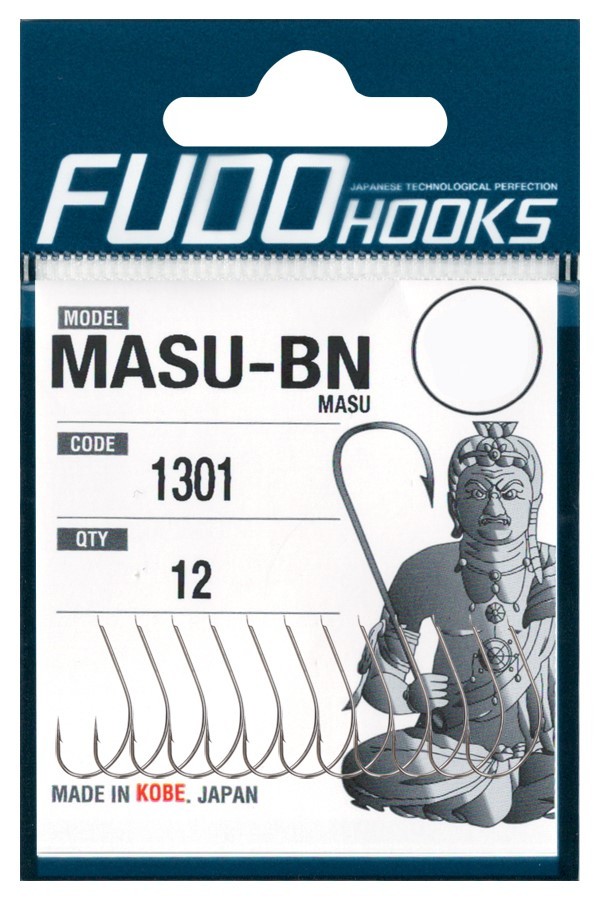 Крючки Fudo Masu MASU-BN 1301 BN №8 - фото 1