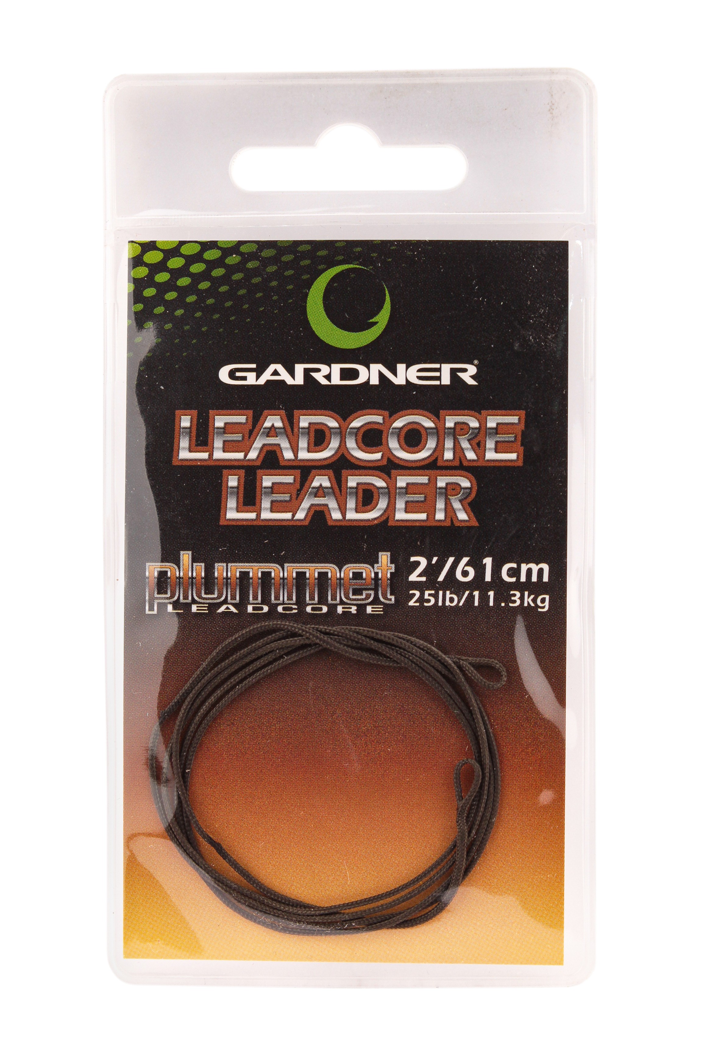 Лидкор Gardner Plummet leadcore leaders 61см brown