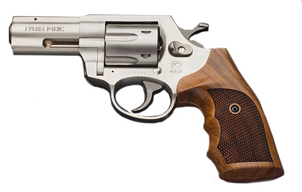 Револьвер Гроза-РС-03 нерж к.9 мм P.A. ОООП - фото 1