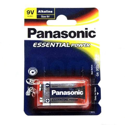 Батарейка Panasonic Essential Power 6LR61 9V уп.1шт - фото 1