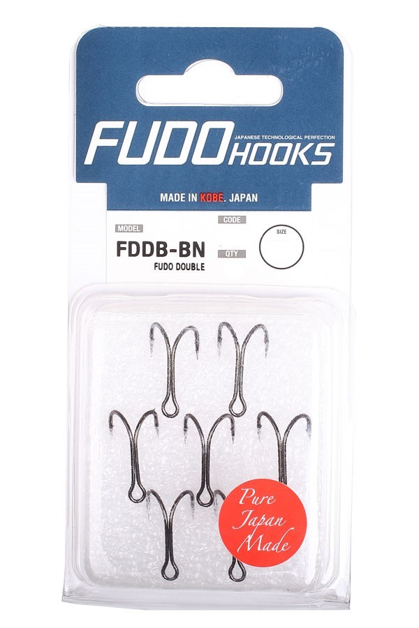 Крючки Fudo Double FDDB-NK 2300 NK 8 8шт. - фото 1