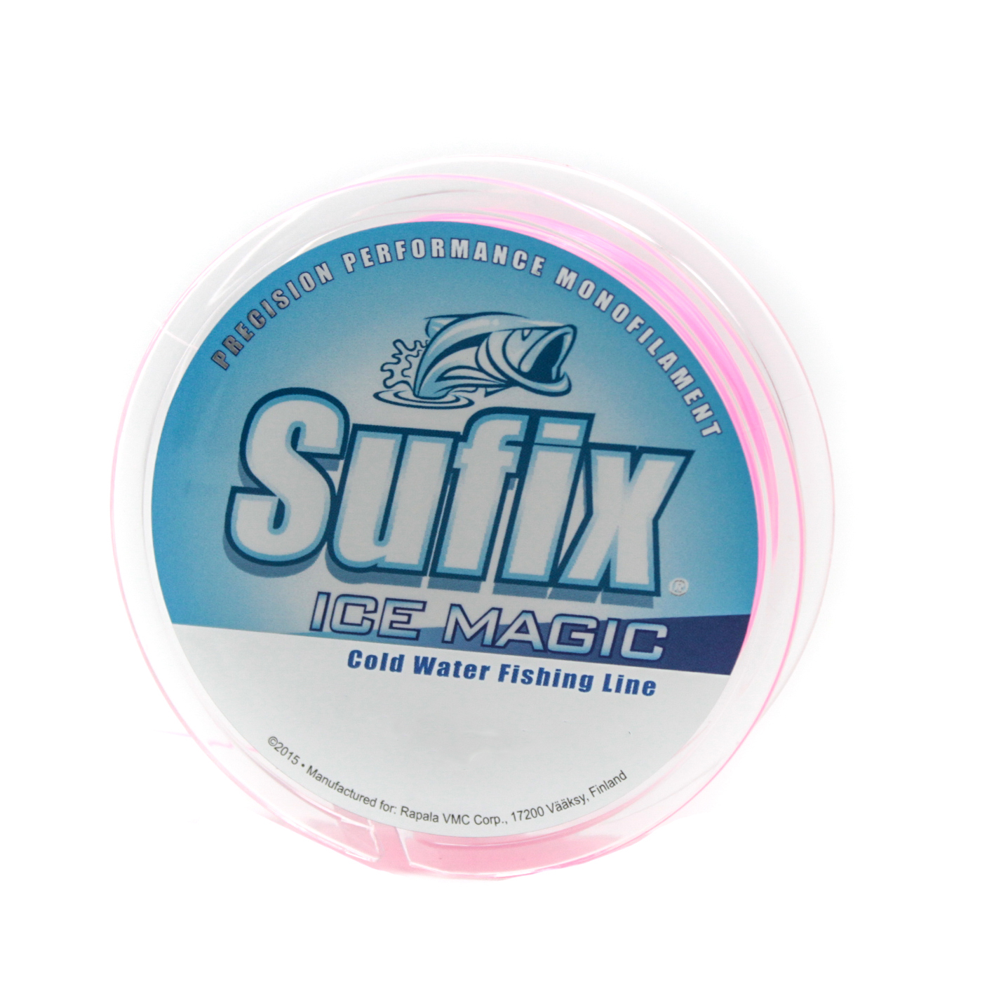 Леска Sufix SFX Ice Magic 50м 0,155мм 2,2кг бело-розовая