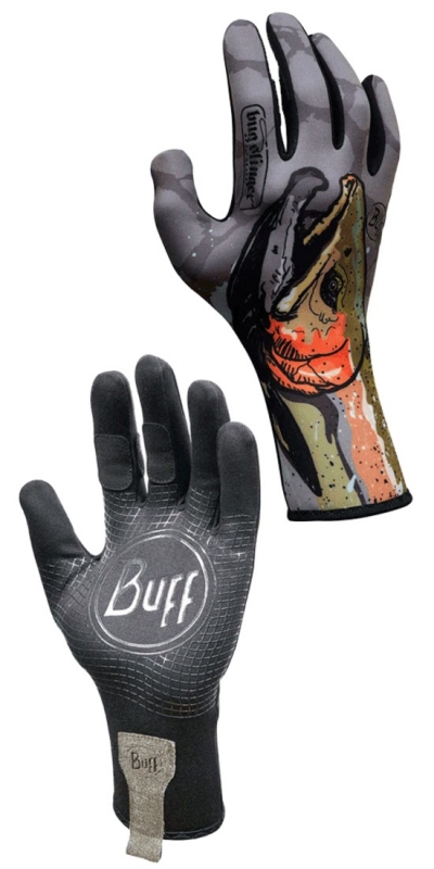 Перчатки Buff Sport series mxs bs steelhead серый - фото 1