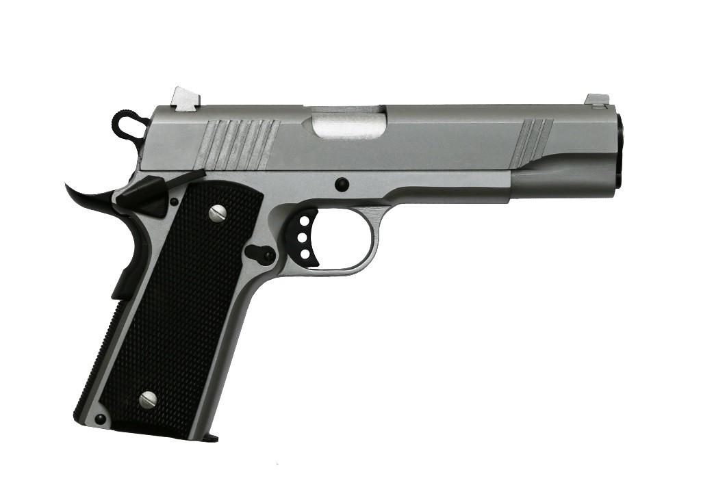 Пистолет Техкрим TK1911T F1 Original 44TК черный оксид ОООП - фото 1