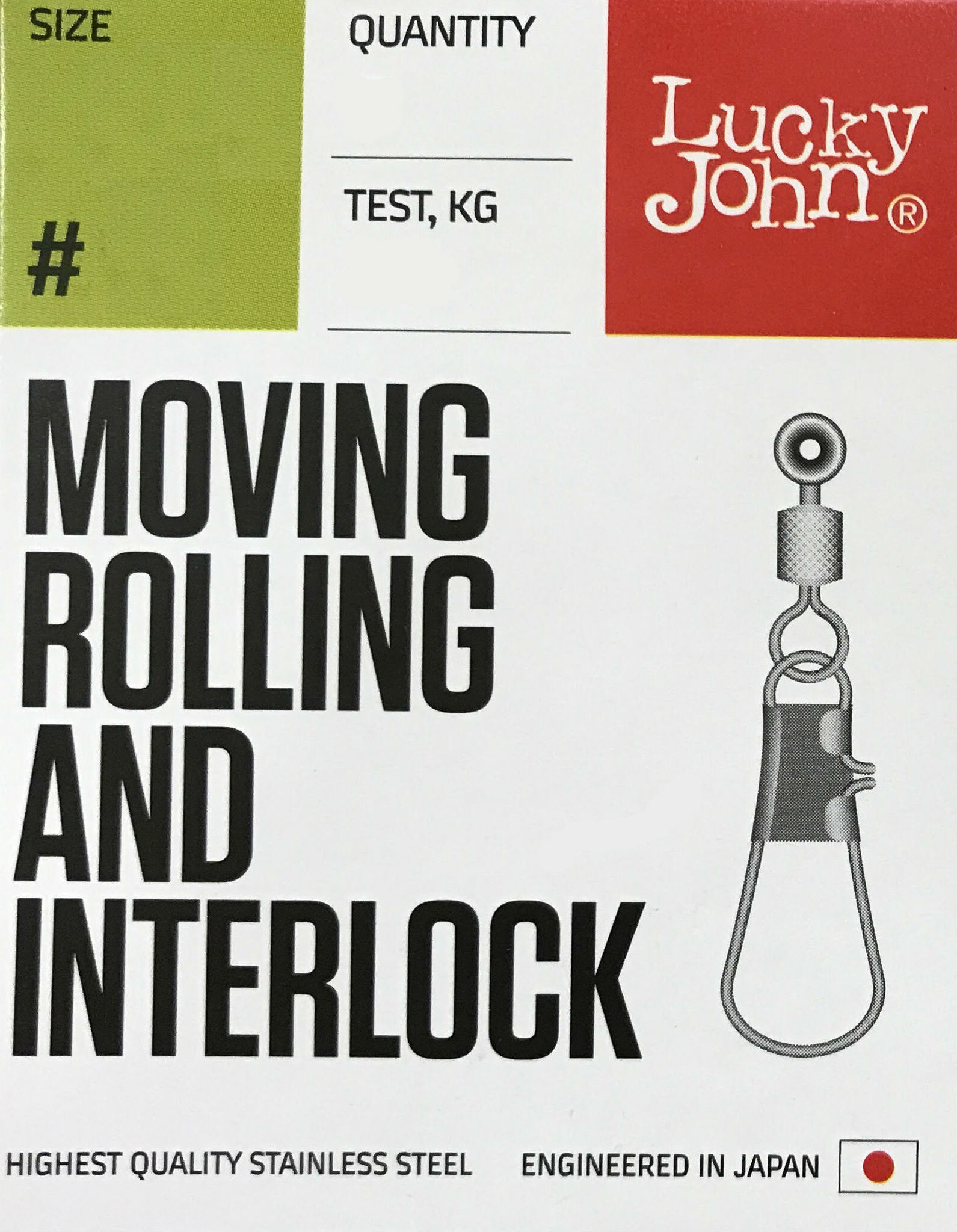 Вертлюг Lucky John Moving Rolling and Interlock 01S black - фото 1