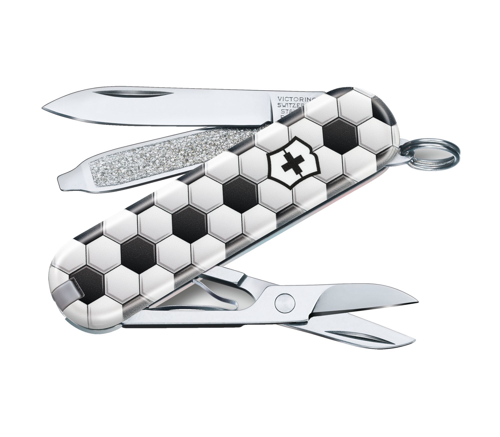 Нож Victorinox Classic World Of Soccer 58мм 7 функций белый/рисунок