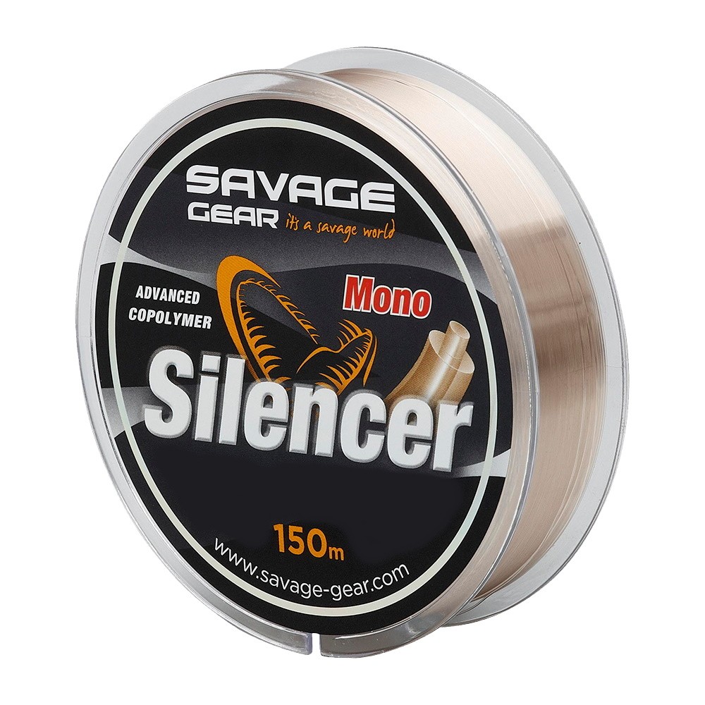 Леска Savage Gear Silencer Mono 0,285мм 150м 6,15кг 13,56lbs Fade - фото 1
