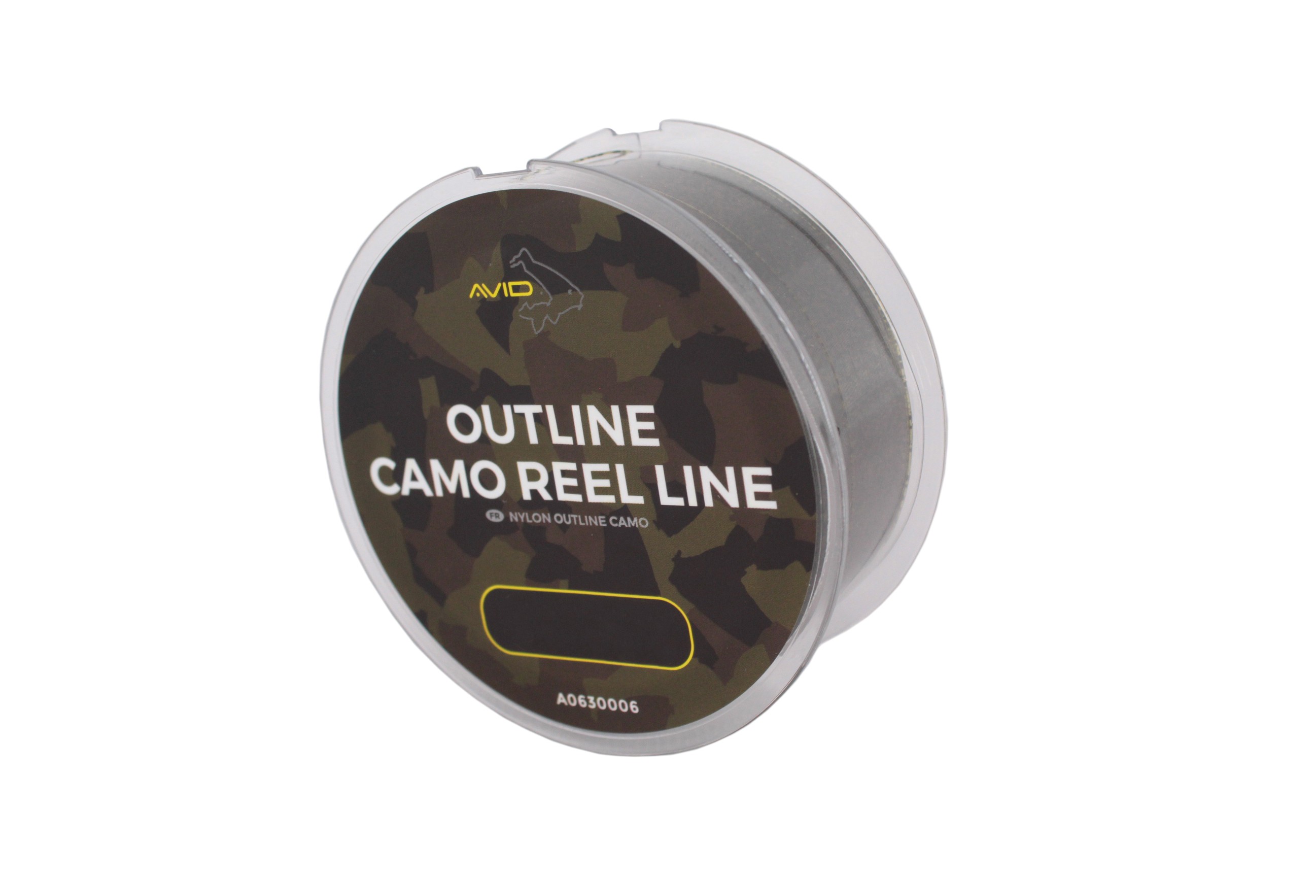 Леска Avid Carp  Outline Camo Reel Line 300м 0,33мм 15Lb - фото 1