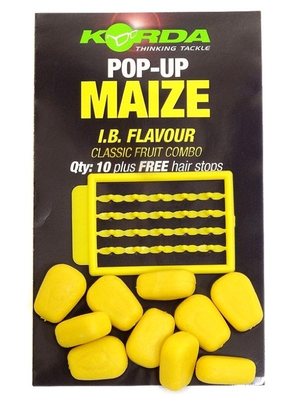 Приманка Korda Pop-up maize IB yellow  - фото 1