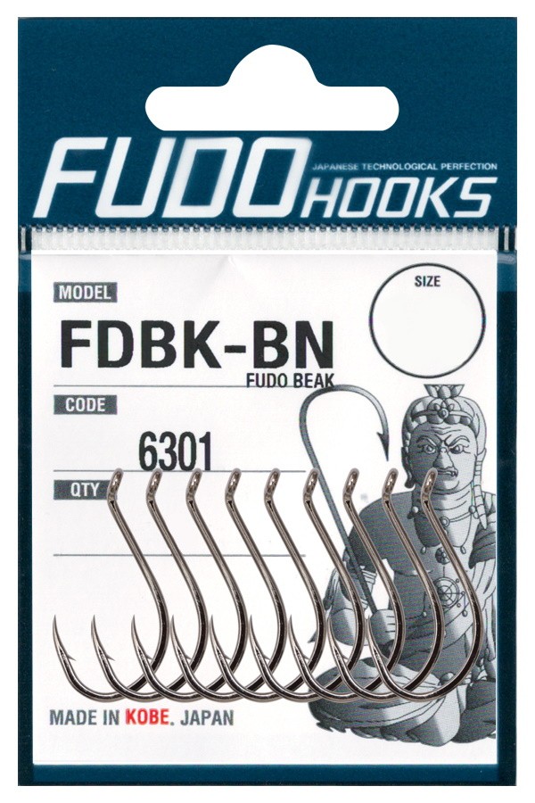 Крючки Fudo Beak FDBK-BN 6301 BN №2/0 