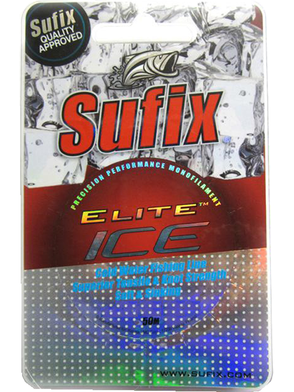 Леска Sufix Elite ice 50м 0,175мм - фото 1