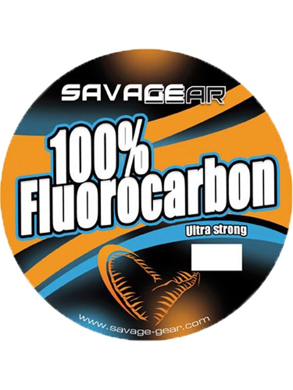 Леска Savage Gear 100% Fluoro Carbon 0.33мм 50м 12lbs 6.4кг - фото 1
