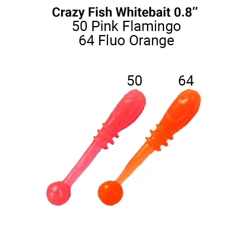 Приманка Crazy Fish Whitebait 16-20-50-6 16-20-64-6 - фото 1