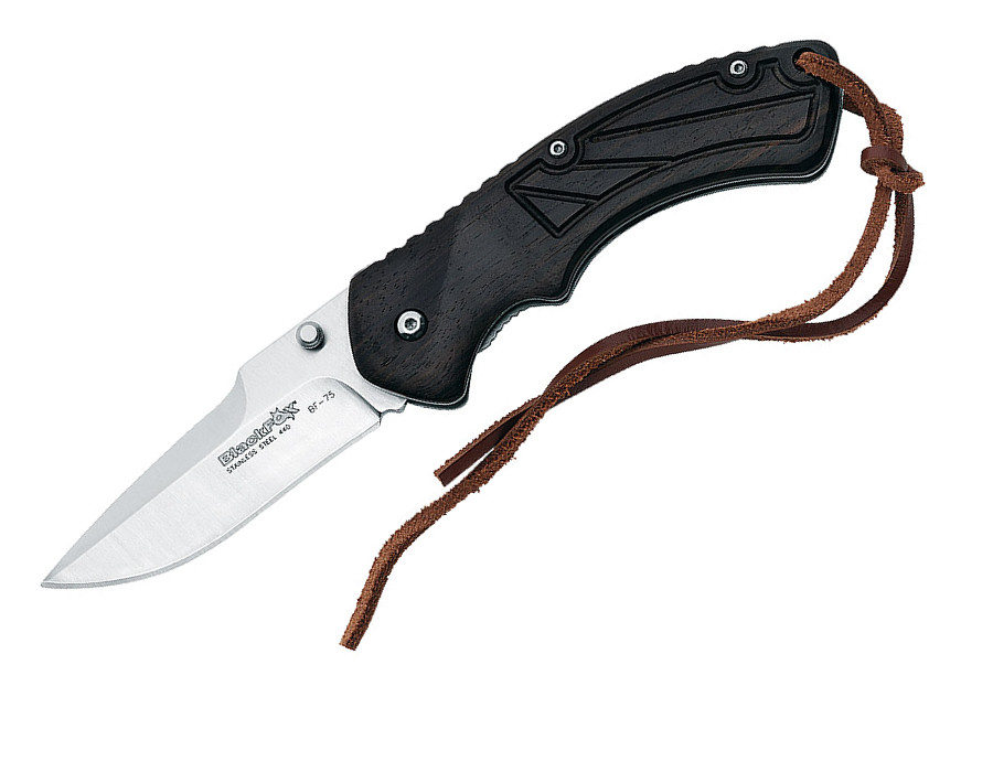 Нож Fox Black складной клинок 7.5 см сталь 440А  - фото 1