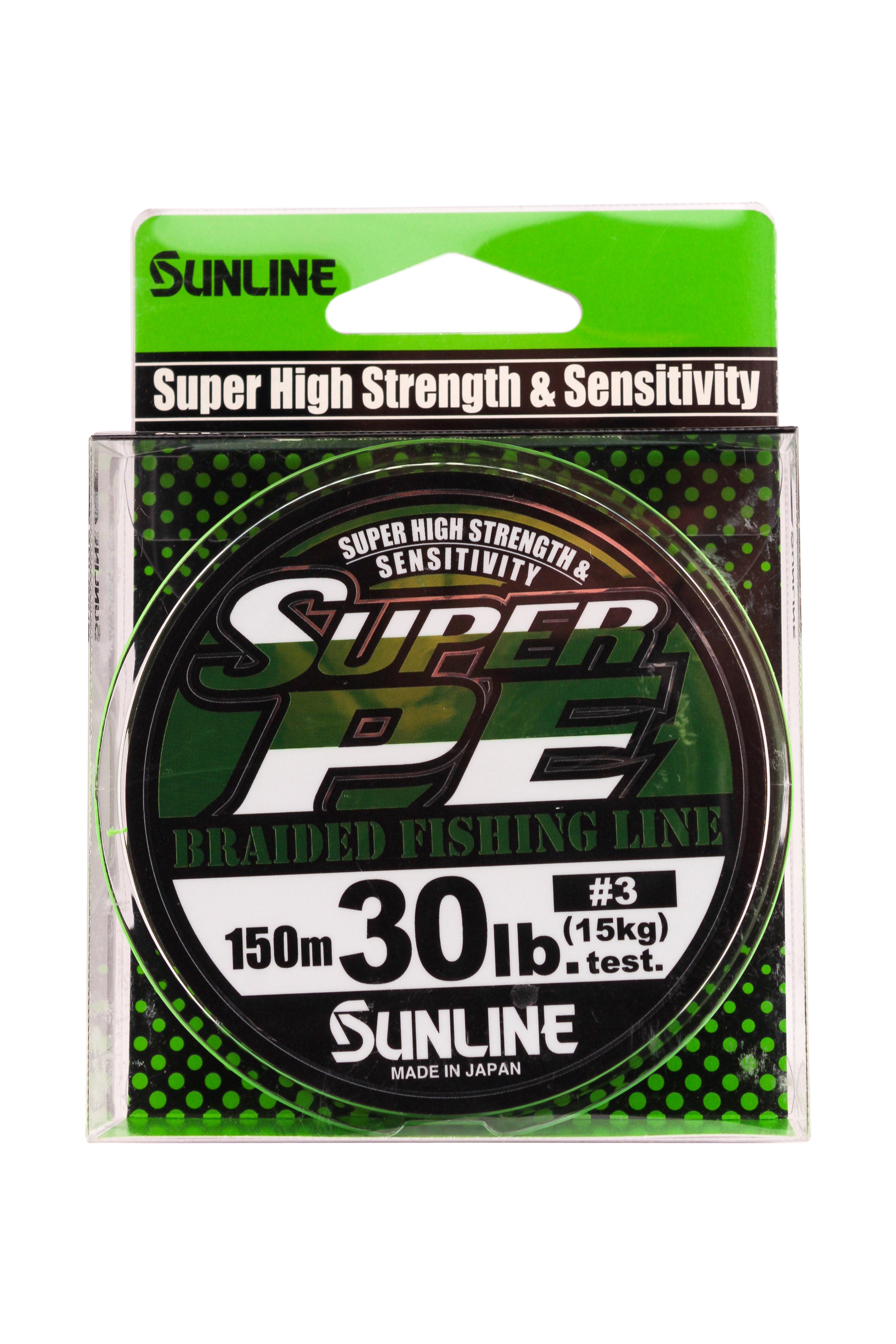 Шнур Sunline New Super PE L.GRN 150м 0,28мм 30lbs 15,0кг - фото 1