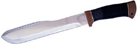 Нож Росоружие ЭН-1 сталь 40х12 рукоять кожа - фото 1