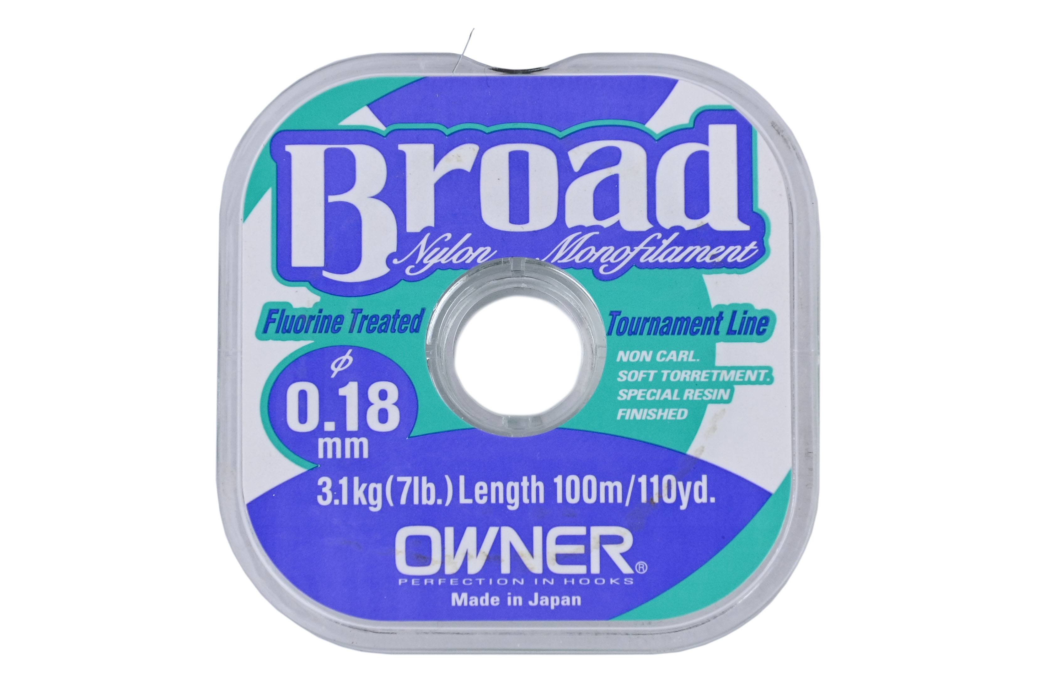 Леска Owner Broad Natural Clear 100м 0,18мм