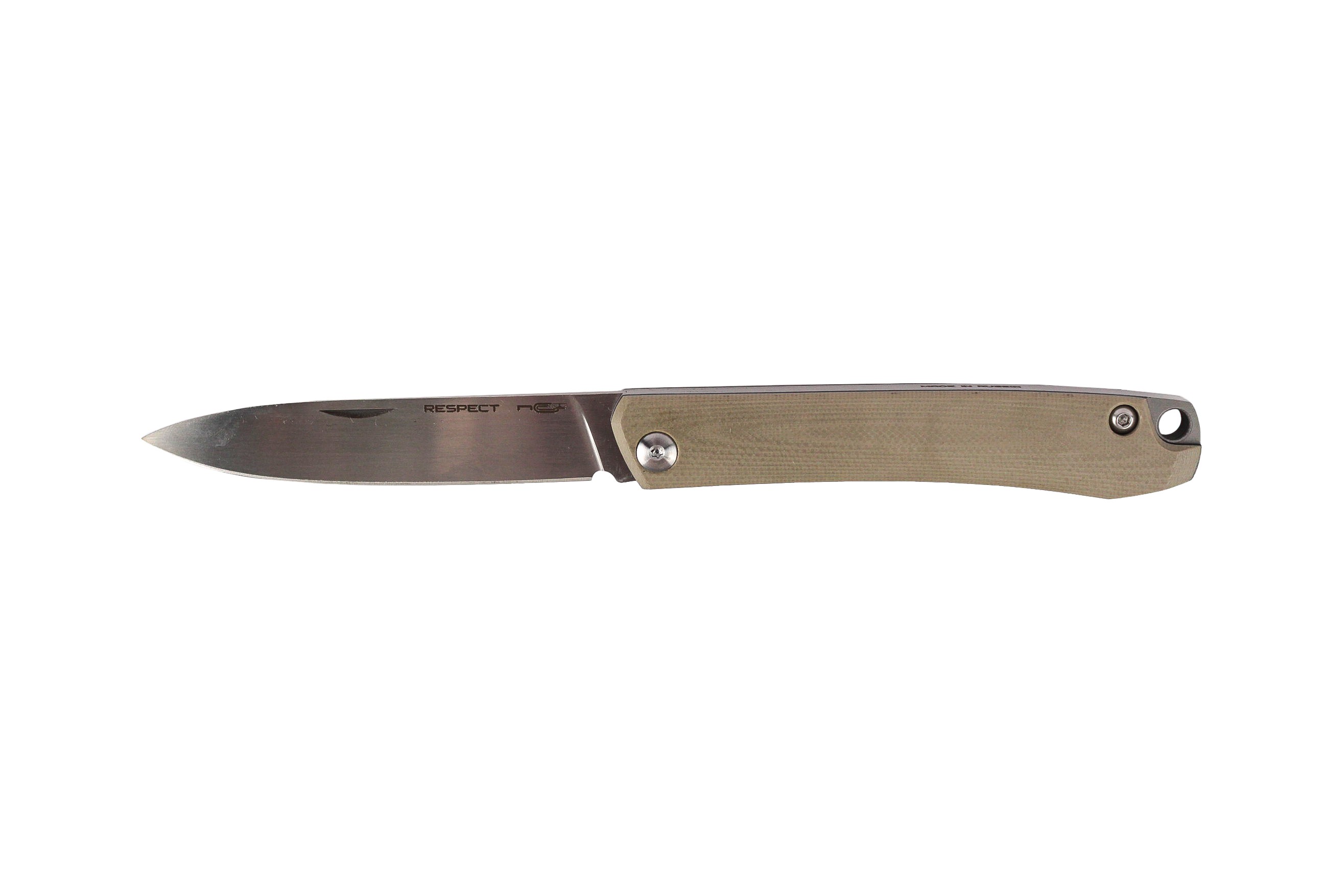 Нож NC Custom Respect G10 tan - фото 1