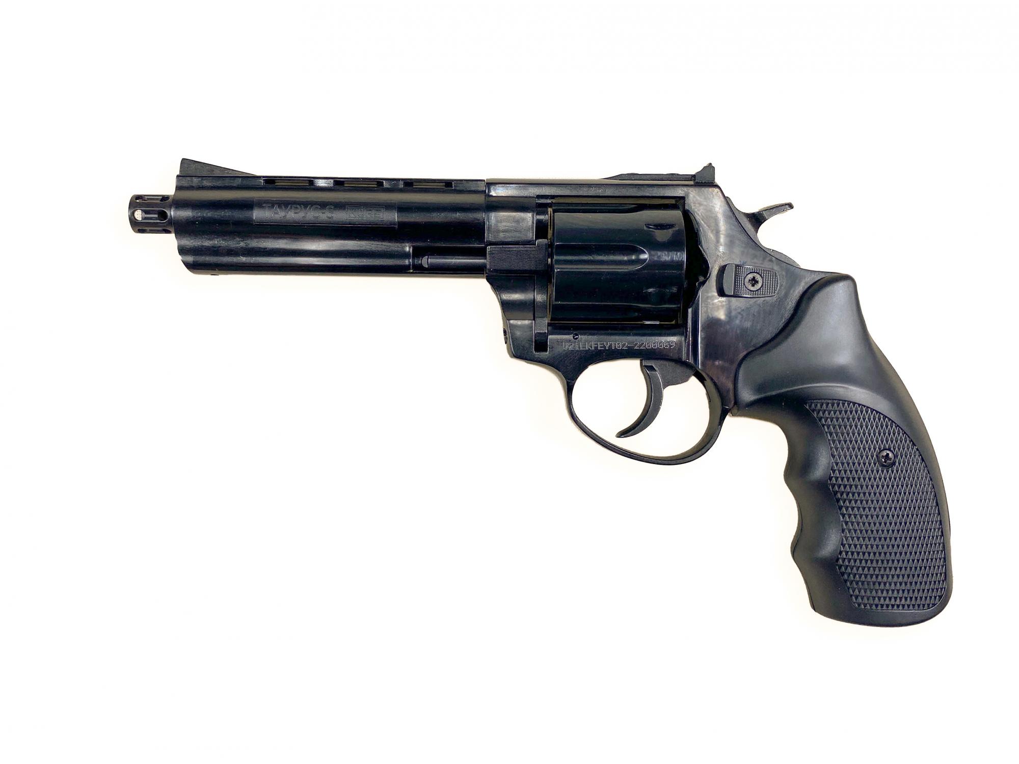 Револьвер Курс-С Таурус-S 10ТК сигнальный 4,5&quot; 5,5мм черный