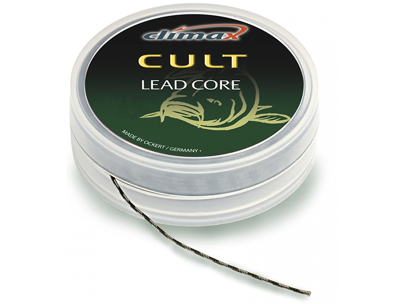 Поводочный материал Climax Cult lead core silt 10м 45lbs   - фото 1